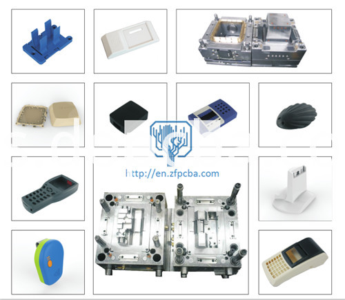 Acuan suntikan dan bahagian plastik Injection mold and plastic parts